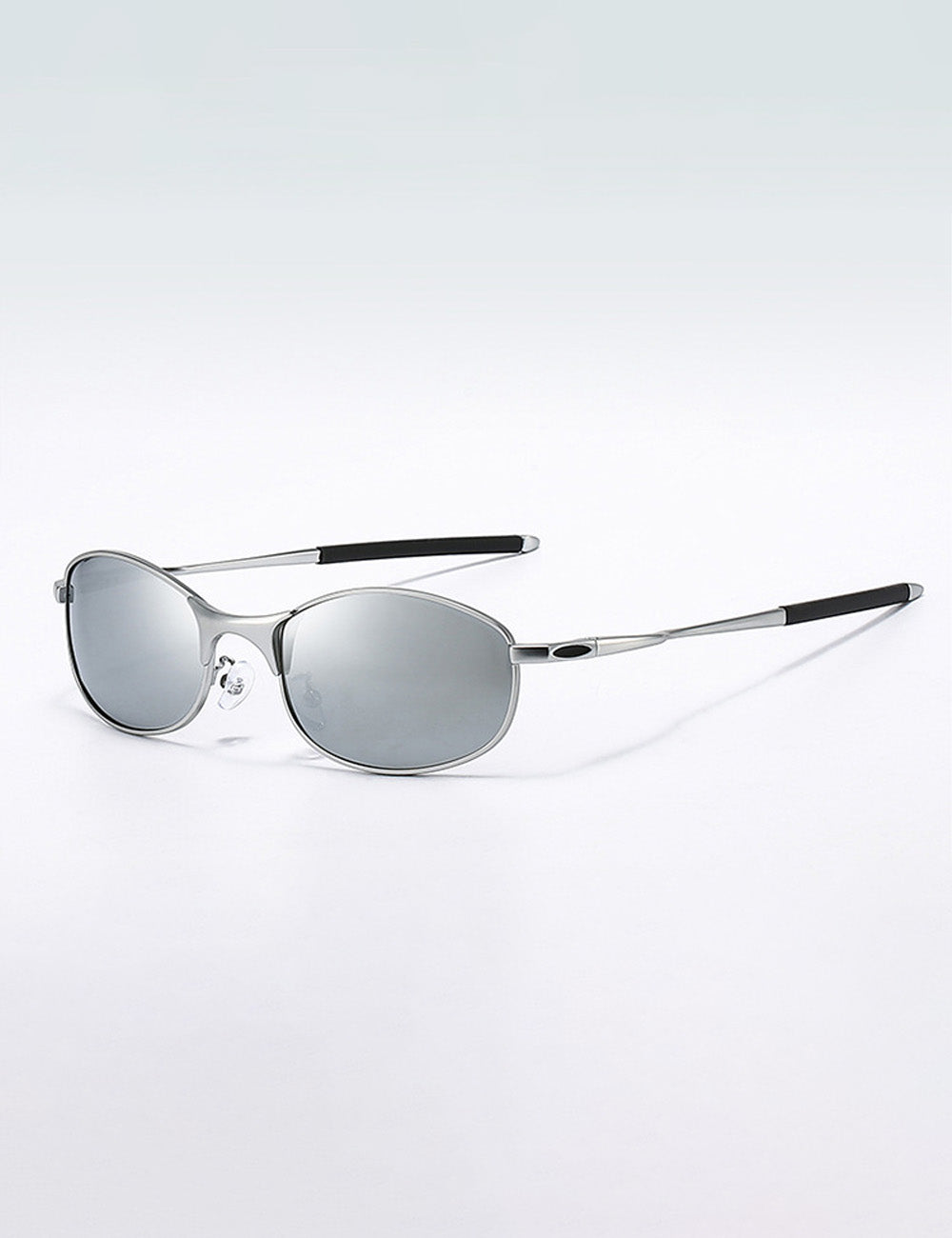 Oval Frame Polarized Cat-eye Sunglasses MK2PPIM6W6GSG206
