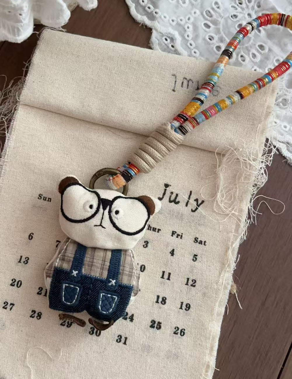 Cute Belly Lamb Doll Keychain Bag Charm 6W10BBC426