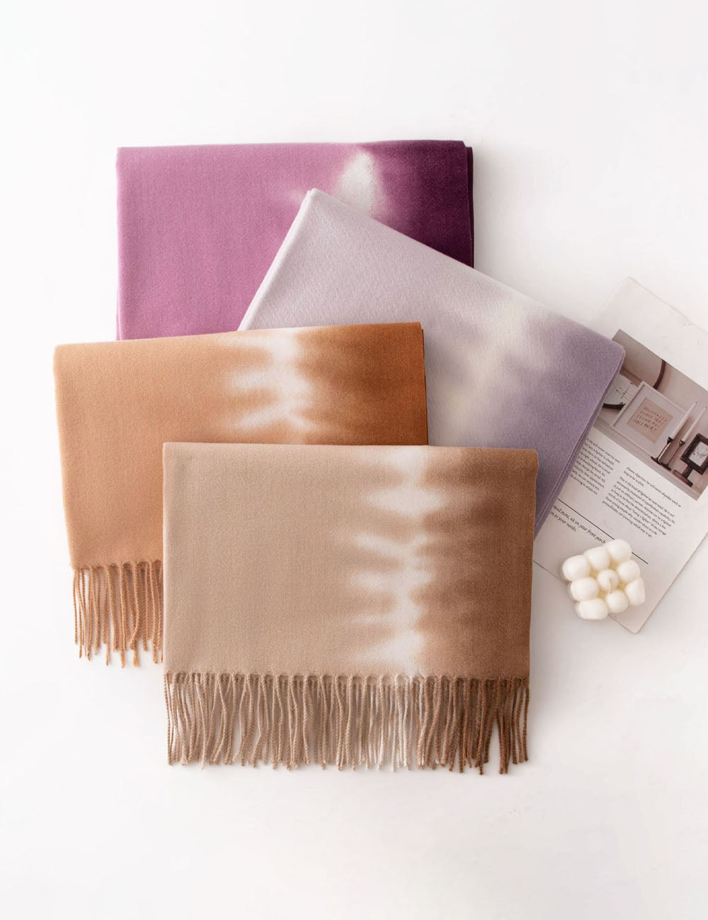 Ombre Gradient Scarf - DippedShop Wholesale - #9171