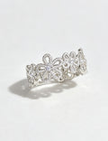 Hollow Floral Rhinestone Ring - DippedShop Wholesale - #7875