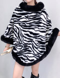 Faux Fur Shawl Cape - DippedShop Wholesale - #2659