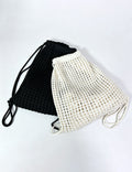 Simple Hollow Out Solid Color Drawstring Backpack 6W10BBG1774