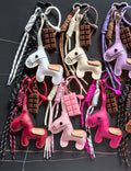 Cute PU House Pendant Keychain Bag Charm 6W10BBC370