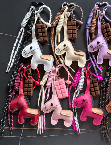 Cute PU House Pendant Keychain Bag Charm 6W10BBC370
