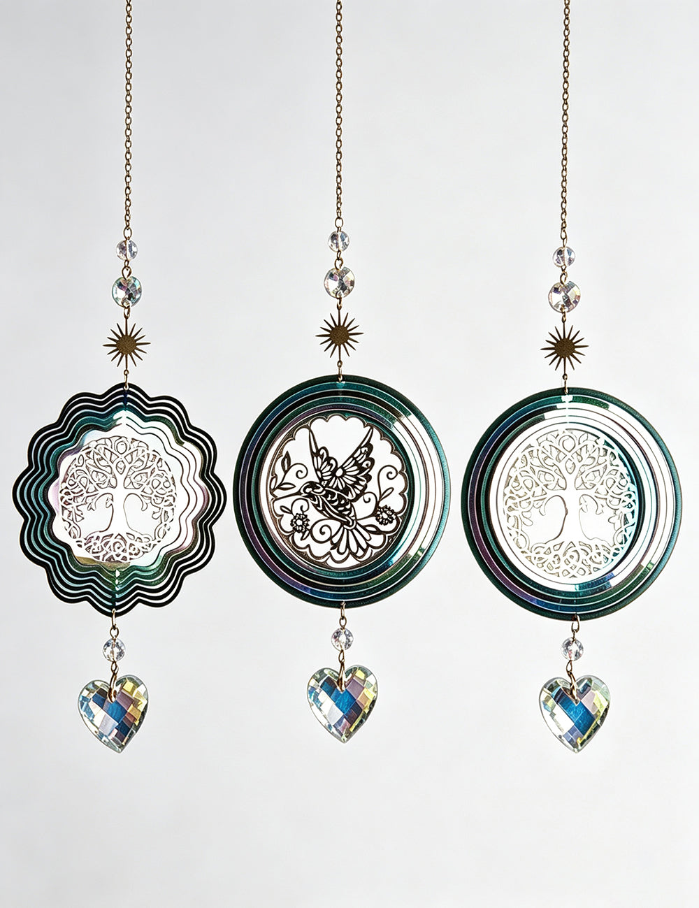 Tree-of-Life 3D Kinetic Metal Wind Spinner 6H7HLS210