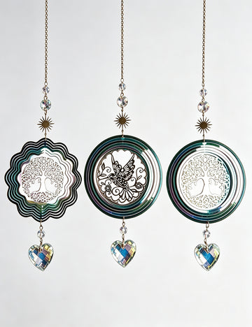 Tree-of-Life 3D Kinetic Metal Wind Spinner 6H7HLS210