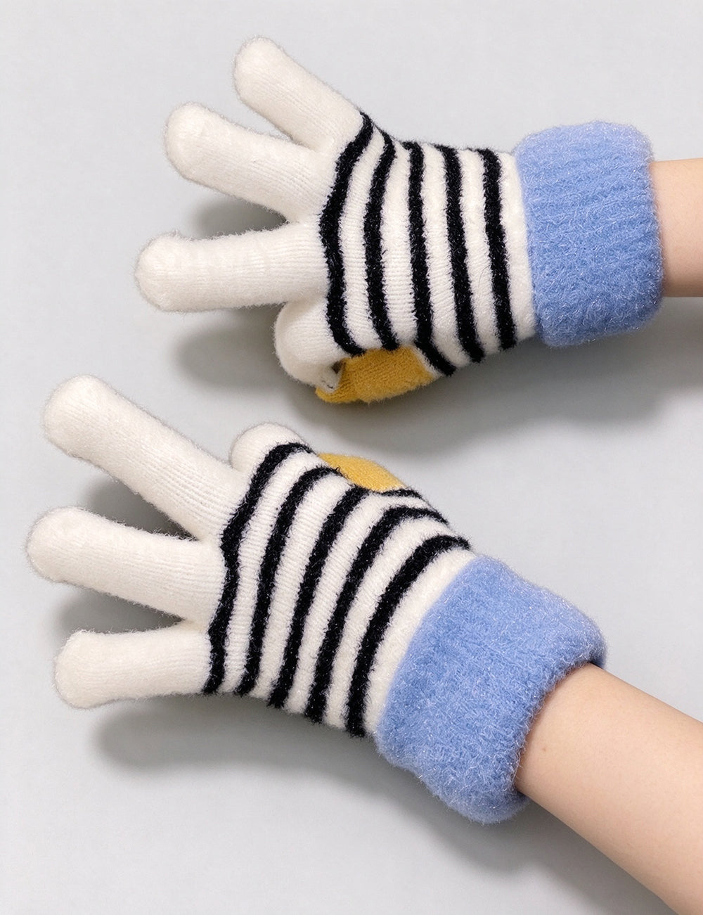 Thick Warm Knit Gloves - DippedShop Wholesale - #4083