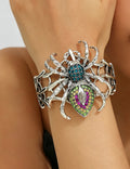 Halloween Spider Rhinestone Bracelet - DippedShop Wholesale - #9827