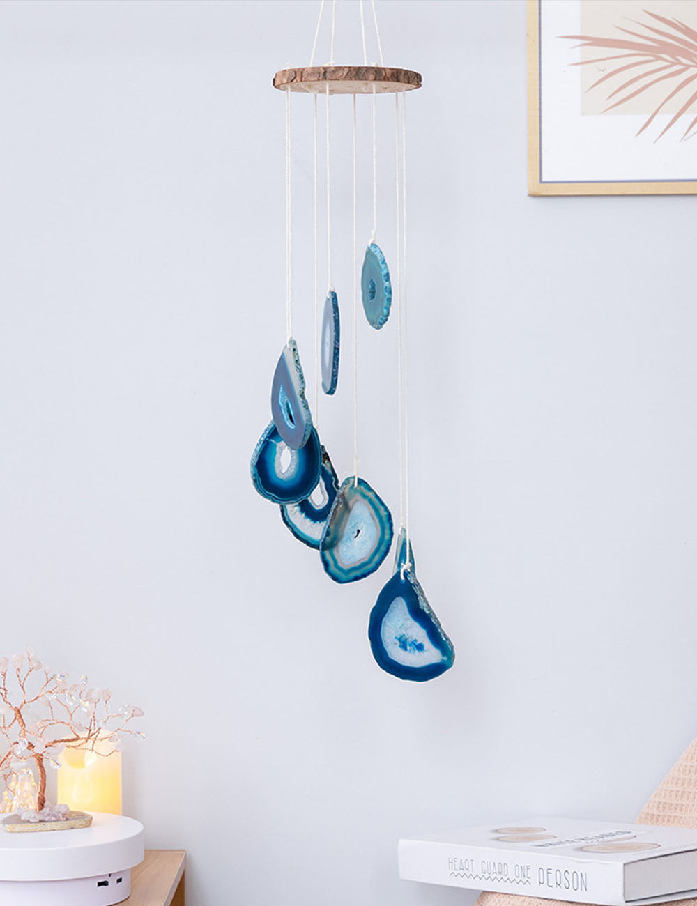 Natural Stone Crystal Tassel Dream Suncatcher MK2ZCAS6H7HLS139
