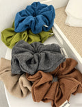 Minimalist Solid Color Knit Elastic Hair 6W6HSR349