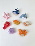 Cute Crayfish Acetate Hair Claws 6W6HCP1206