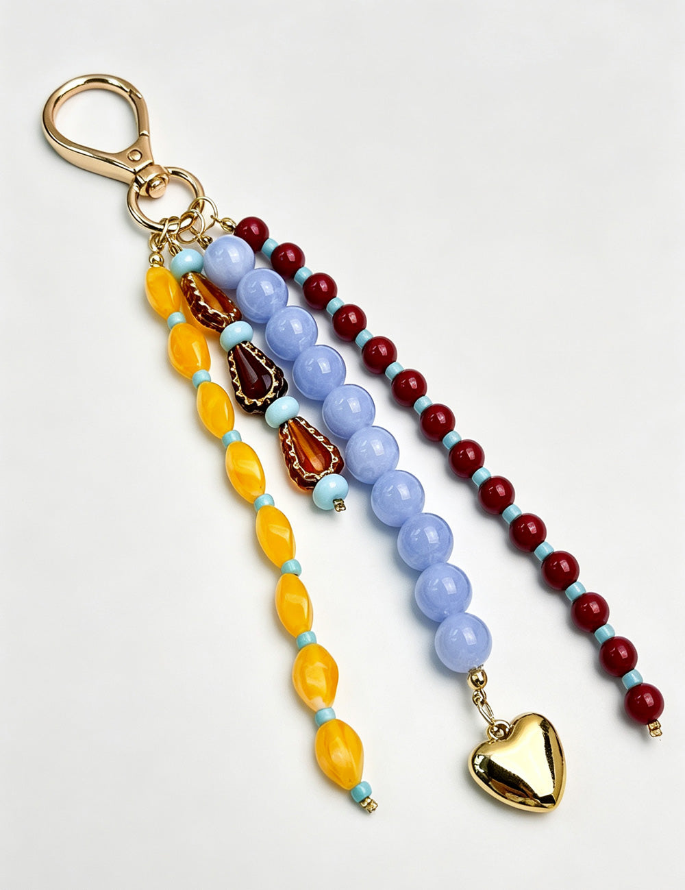 Beaded Tassel Bag Charm - DippedShop Wholesale - #3443