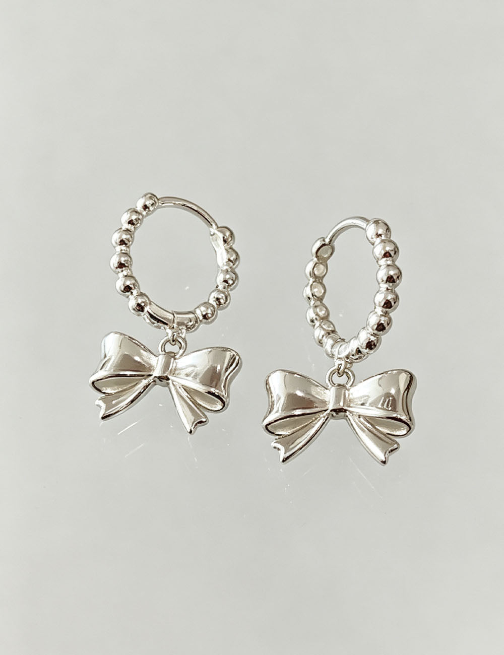 Bow Knot Huggie Earrings - DippedShop Wholesale - #0803