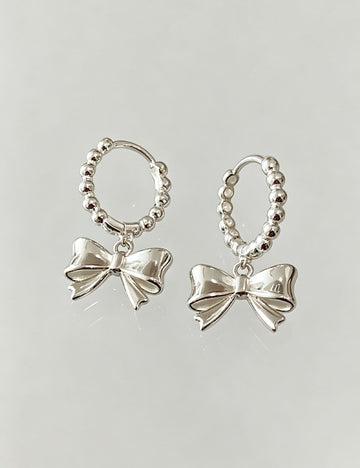 Bow Knot Huggie Earrings - DippedShop Wholesale - #0803