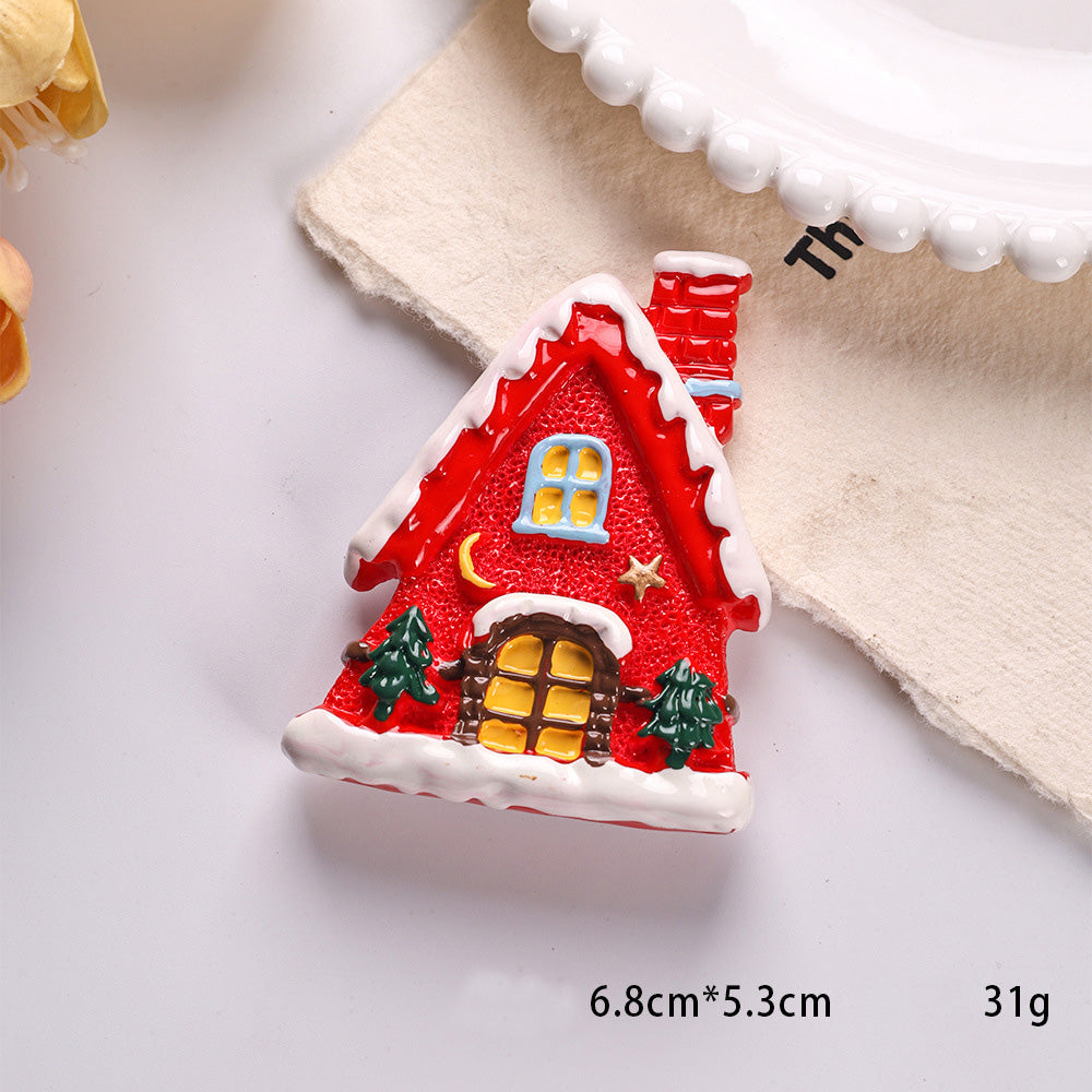 Christmas Snowman Christmas Tree Festive Magnet 6H7HBW567