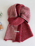 Patchwork Knit Scarf - DippedShop Wholesale - #9283