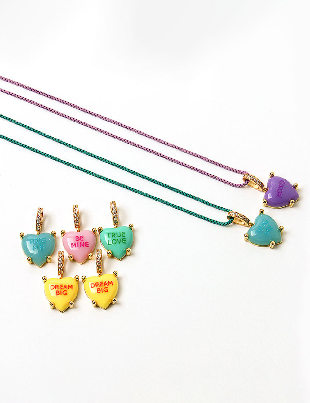 Heart Pendant Choker - DippedShop Wholesale - #5715