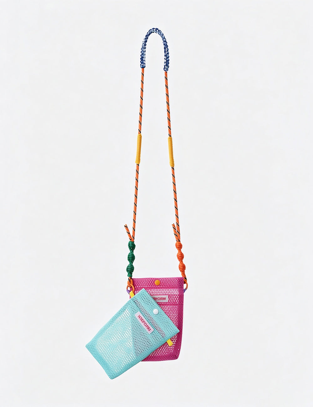 Simple Hollow Mesh Crossbody Mini - DippedShop Wholesale - #8515