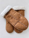 Faux Suede Winter Mittens - DippedShop Wholesale - #1203