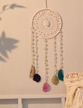 Natural Stones Geometric Crystal Chain Hanging Suncatchers MK2CZAS6H7HLS85