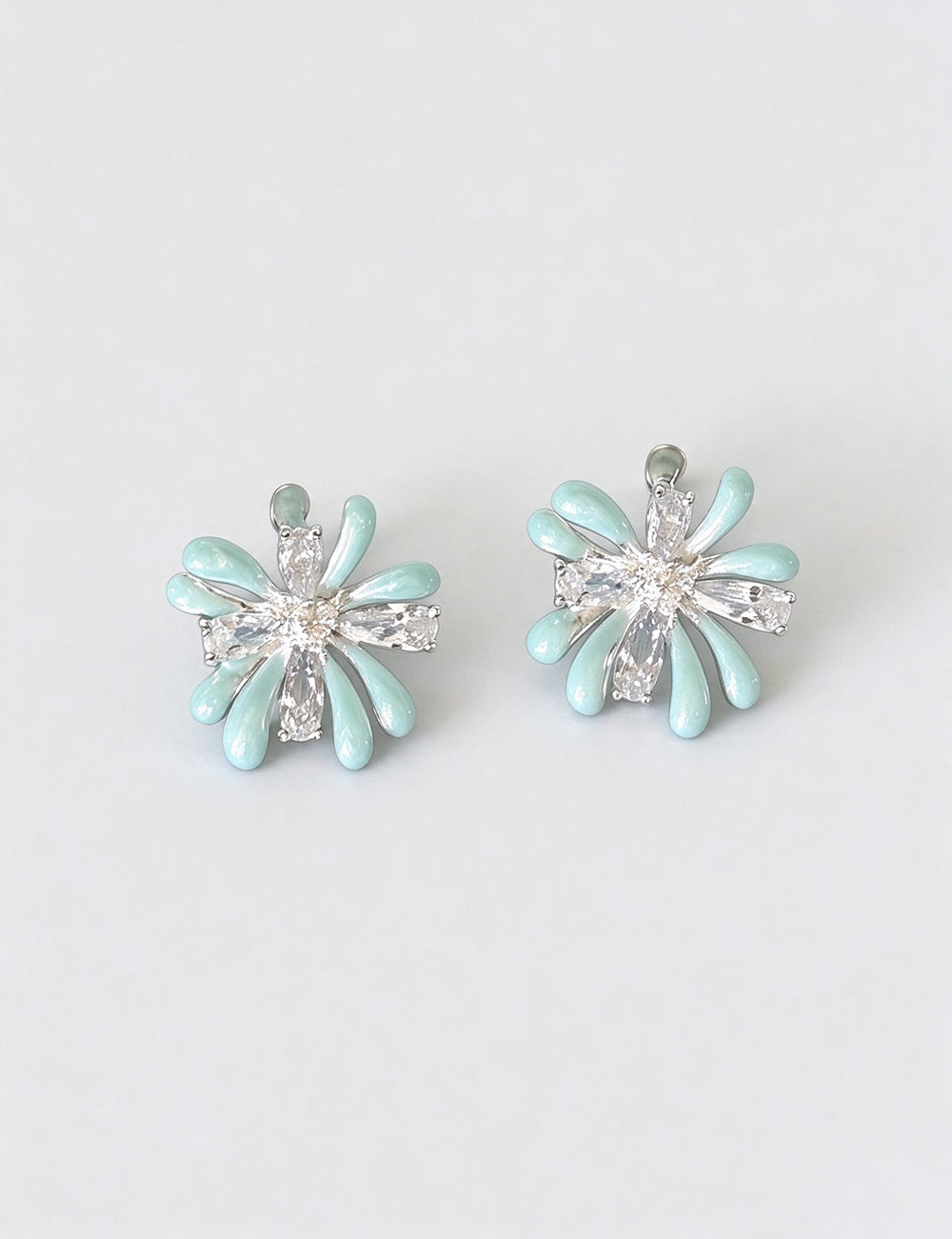 Floral Stud Earrings - DippedShop Wholesale - #6067
