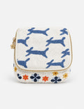 Vintage Floral Tree Embroidery Mini Jewelry Case 6W13HSJ117