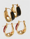 Irregular Hoop Earrings - DippedShop Wholesale - #6547