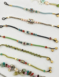 Boho Style Handmade Beaded Braided Chain Bracelet 6W6JBR476