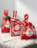 Cute Santa Claus Christmas Knitted Wrist Bag 6W10BOB1345