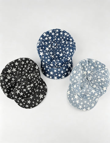 Stylish Star Print Color Contrast Baseball Cap 6W6HAT779