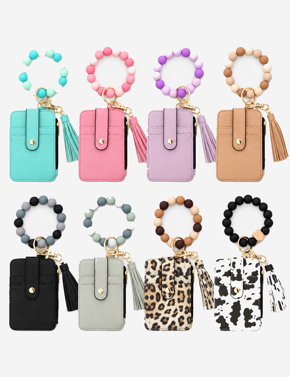 Faux Leather Wristlet Wallet - DippedShop Wholesale - #3971