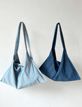 Casual Washed Large Capacity Slouch Tote Bag 6S10BBG1469