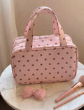 Cute Polka Dots Large Capacity Makeup Bag MK2BW6S10BOB98