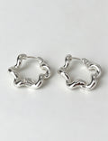 Chunky Hollow Geometric Hoop Earrings - DippedShop Wholesale - #3859