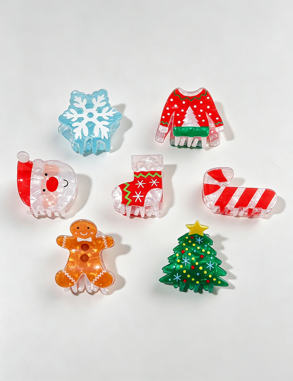 Gingerbread Man Hair Clip - DippedShop Wholesale - #4227