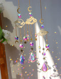 Metal Cloud Geometry Crystal Tassel Suncatchers MK2CZAS6H7HLS71