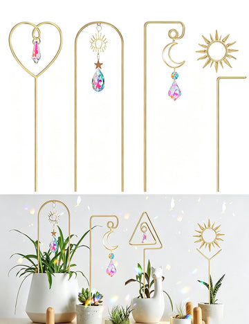 Mini Indoor Plant Crystal Suncatcher 6H7HLS227