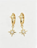 Star Hoop Earrings - DippedShop Wholesale - #5139