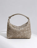 Minimalist Solid Color Woven Mini Handbag 6W10BBG2420