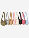 Puffer Quilted Shoulder Bag - DippedShop Wholesale - #2643