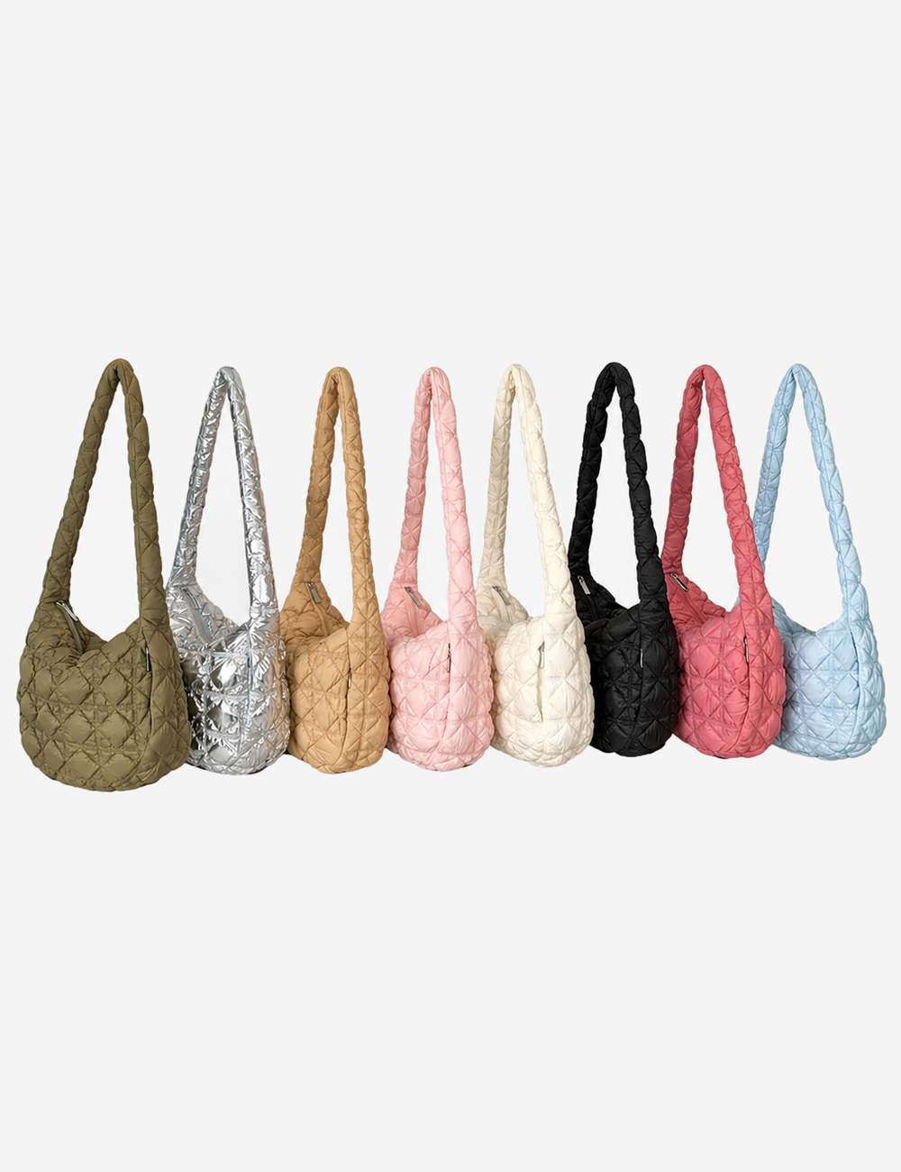 Puffer Quilted Shoulder Bag - DippedShop Wholesale - #2643
