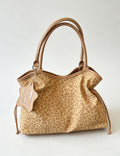 Stylish Leopard Print Large Capacity Tote Bag 6W10BBG1863