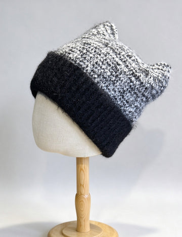 Cat Ear Knit Beanie - DippedShop Wholesale - #5219