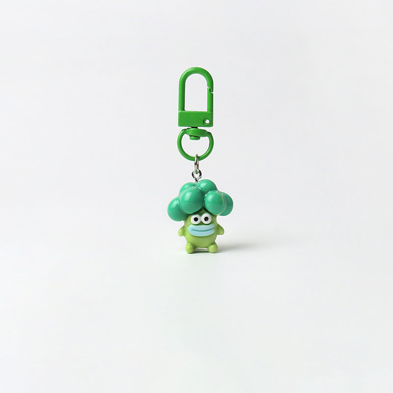 3D Vegetable Keychain Bag Charm - DippedShop Wholesale - #8291