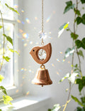 Wooden Bird Crystal Suncatcher - DippedShop Wholesale - #6819