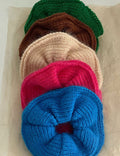 Stylish Solid Color Knit Ruffled Hair Scrunchies MK2BW6W6HSR59