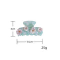 Ice Blue Rhinestone Hair Claws - DippedShop Wholesale - #2723