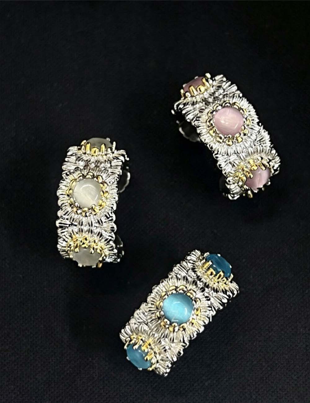 Vintage Daisy Crystal Open Adj - DippedShop Wholesale - #1395