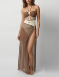 Sexy One Piece Swimsuit Set - DippedShop Wholesale - #8291