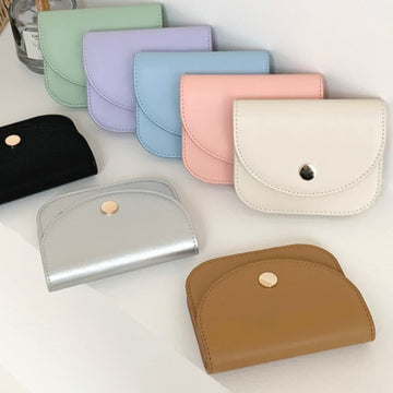 Solid Color Simple Card Cases Wallets DP25C646